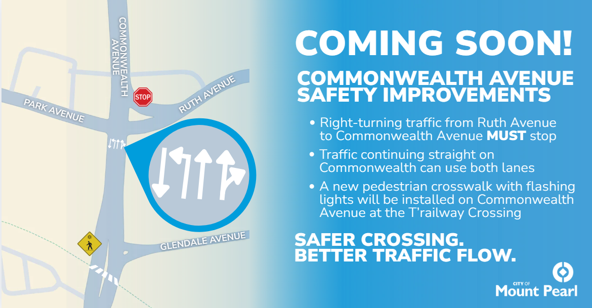 Details on how to navigate the pilot project lane configuration at the Commonwealth/Ruth intersection