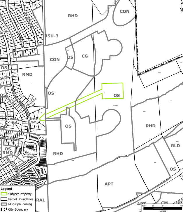 A location map highlighting 7 Tavenor Place